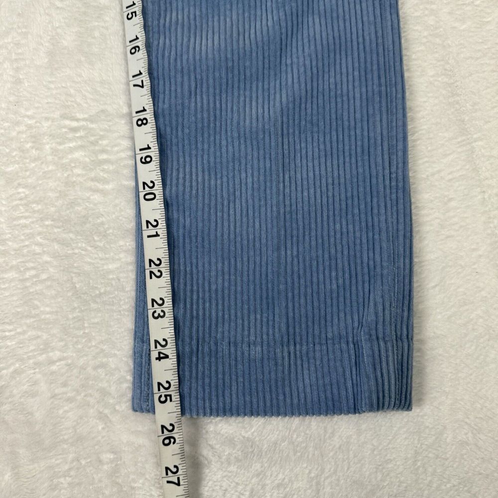 Rag & Bone Riviera High Waist Ankle Straight Corduroy Jeans Size 24 Baby blue - Picture 11 of 15